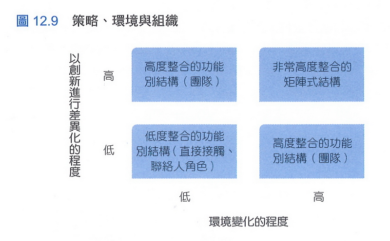 策略、環境與組織